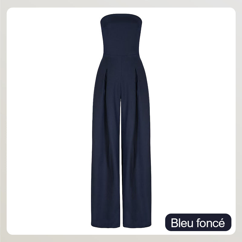 Jumpsuit sans manches avec poches
