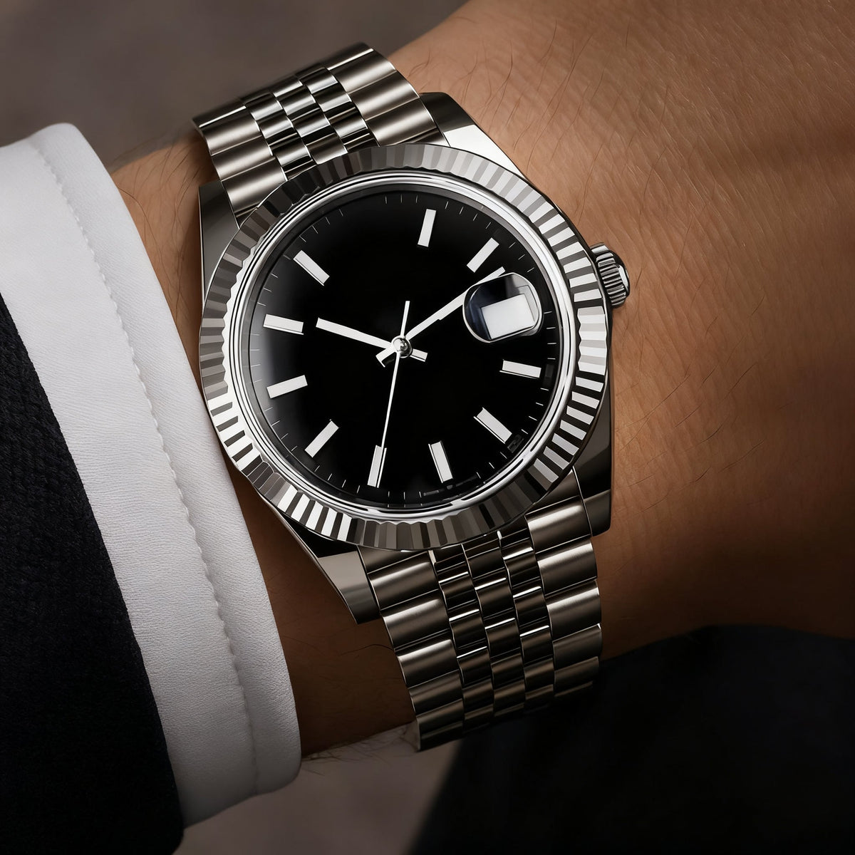 Reloj analógico de pulsera para hombre