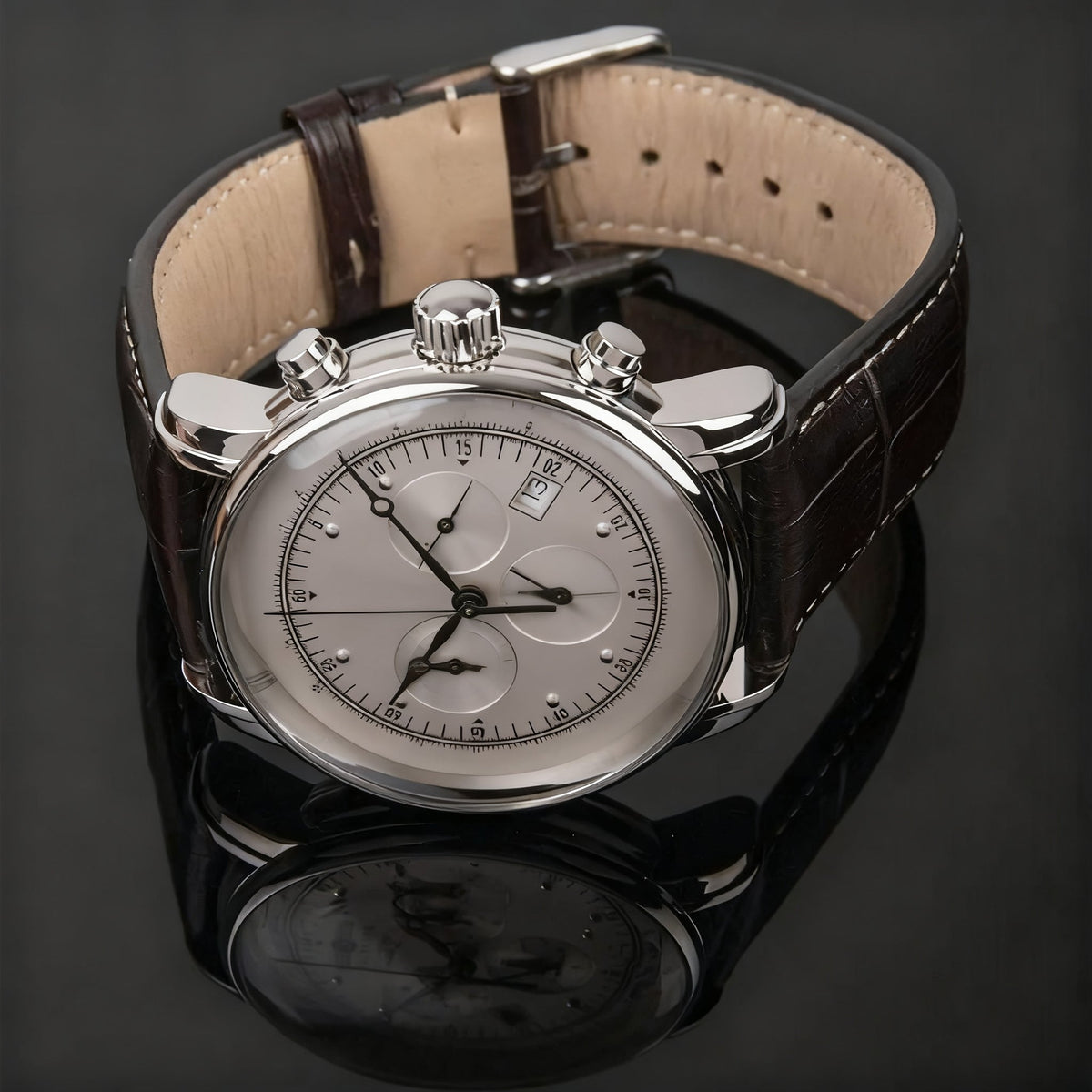 Reloj elegante de pulsera para hombre